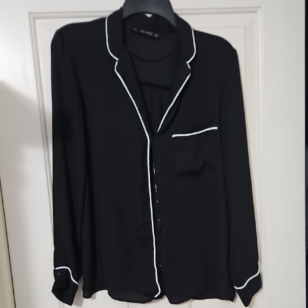 Zara Basic Button Down Shirt